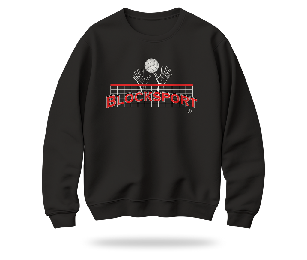Blocksport Unisex Fleece Crewneck Sweatshirt