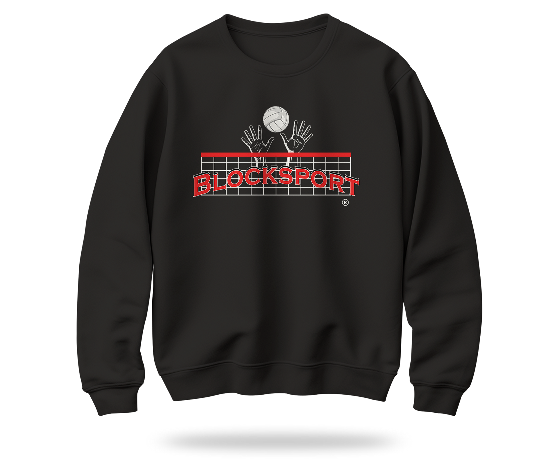 Blocksport Unisex Fleece Crewneck Sweatshirt