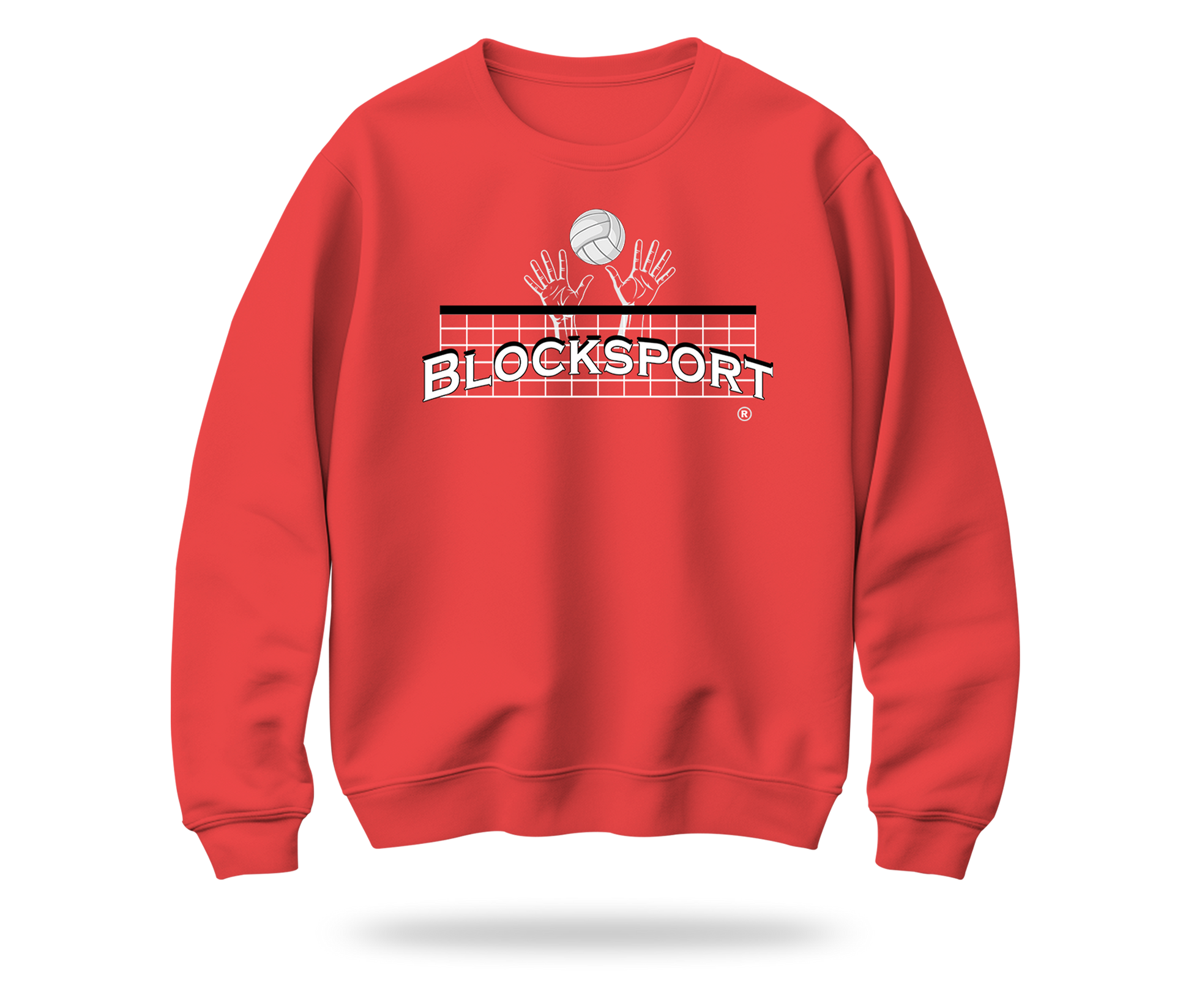 Blocksport Unisex Fleece Crewneck Sweatshirt